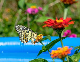 Obraz premium Im Planschbecken