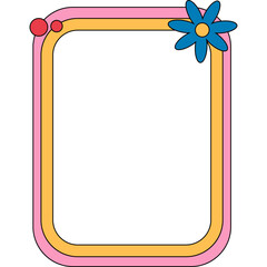 Obraz premium Retro Frame Border 