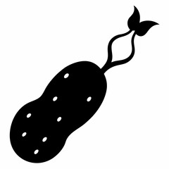 Vector illustration of a mashed potato