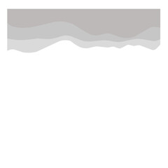 Gray Abstract Top Border 