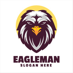 Eagle Mascot Logo