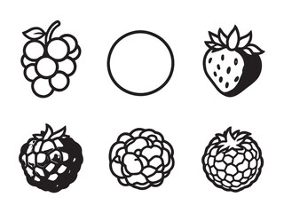 Modern Bean Bag Chair Line Art Pack