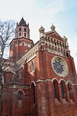 St Andrew's Church (Sant’Andrea) in Vercelli, Italy. A magnificent example of Romanesque-Gothic...