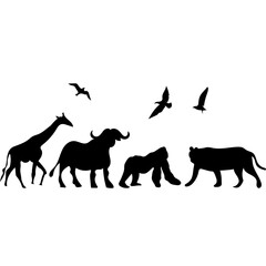 Wildlife Animal Silhouette