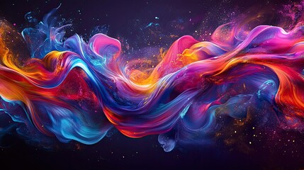 Obraz premium Download vibrant and dynamic vector graphics for unique visuals.