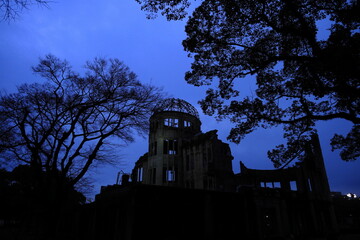 原爆ドーム (広島) (夜景)