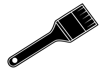 paintbrush  vector silhouette illustration