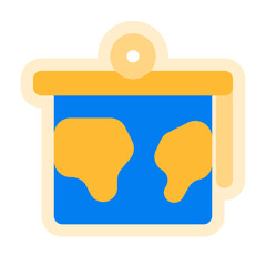 Fototapeta premium map