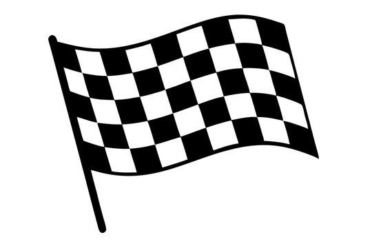 recommend clip art: Checkered flag waving silhouette vector design symbol for racing victory, checkered, flag, waving, silhouette, vector, racing, finish, symbol, graphic, design, checkered flag, black and white, race