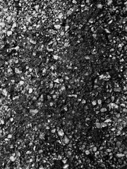 Picture of asphalt road texture, colour black