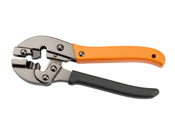 Obraz premium Precision crimping tool with ergonomic grip, ideal for electrical work