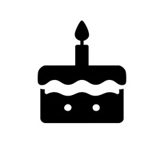 Cake Icon Set – Decorative Vector Illustration