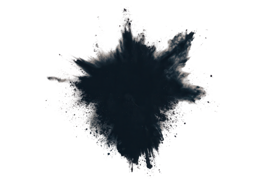 Abstract ink explosion art - Powered by Adobe