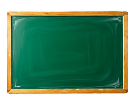 School board green on transparent PNG background. Generated by AI.