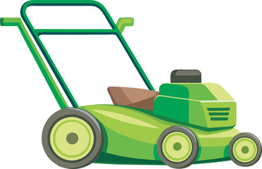 A "Mower vector art illustration" features a stylized, clean-lined graphic of a lawn mower, ideal for landscaping, gardening, or maintenance themes.
