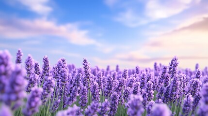 Fototapeta premium Sky lavender color background with smooth clean look