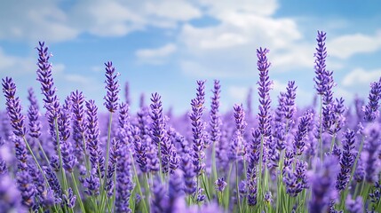 Obraz premium Sky lavender color background with smooth clean look