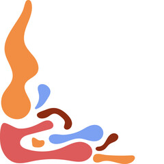 Abstract Retro Corner