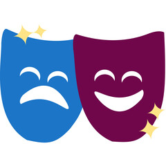 Comedy Mask Element