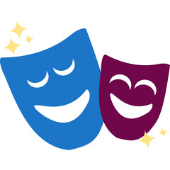 Comedy Mask Element