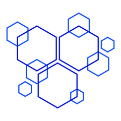 Hexagon Corner Element