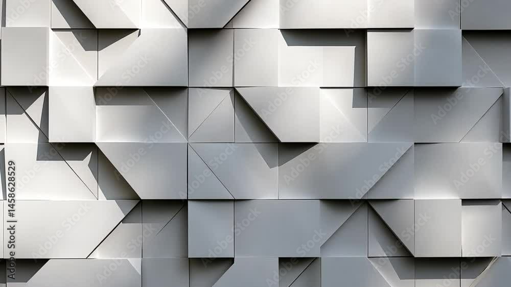 Poster modern gray textured wall design geometric patterns and contemporary architecture for striking surfa