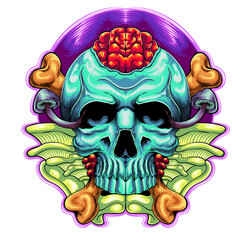 Skull Designs Illustration