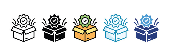 Brand Awareness Icon Set Multiple Style Collection