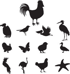 animal silhouette design 