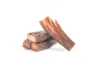 Dried beef jerky, beef strips
