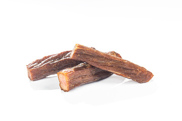 Dried beef jerky, beef strips