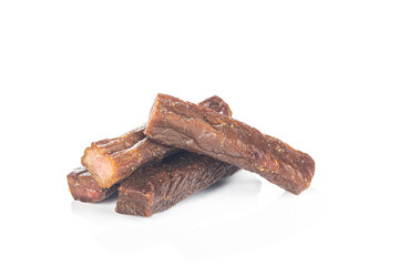 Dried beef jerky, beef strips