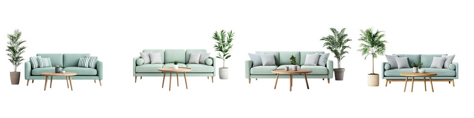 Modern and minimalist living room furniture design