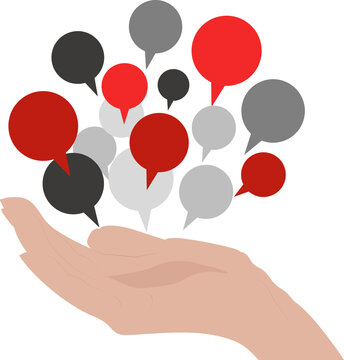 Social Media Community Illustration