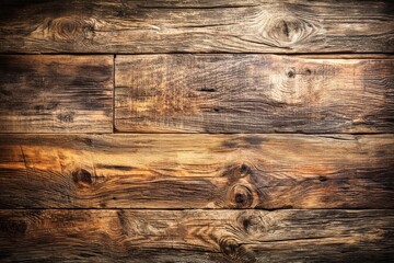 Naklejka premium Aged wooden planks, rich tones