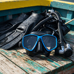 scuba diving equipment