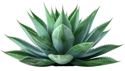 Agave Plant isolated on white background. Suitable for marketing or business purposes. PNG file