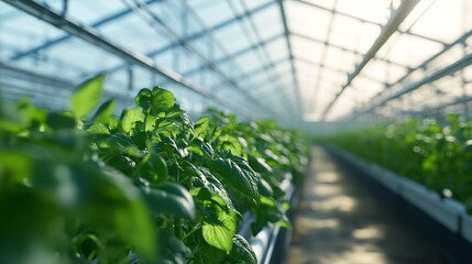 Greenhouse agriculture plants growing farming horticulture cultivation crop production technology industry system