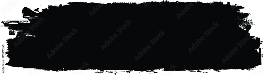 Fototapete Grunge textured banner with rough edges. Speckled texture. Overlay grunge texture . Simply place texture over any object to create grunge effect . Banner with scratched surface for your design. 