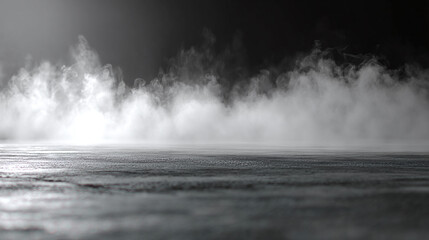 Smoke black ground fog cloud floor mist background steam dust dark white horror overlay Ground smoke