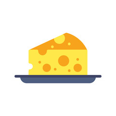 Cheese icon vector image. Suitable for mobile apps, web apps and print media.