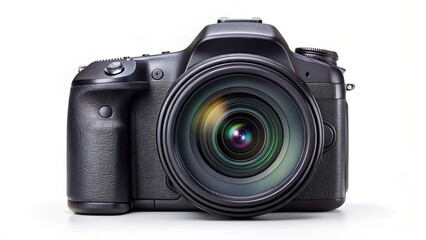 Fototapeta premium digital camera isolated on white