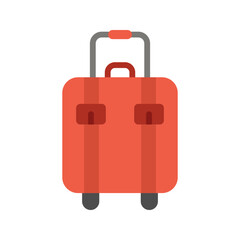 Luggage icon vector image. Suitable for mobile apps, web apps and print media.