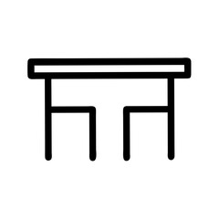 dining table. white background, clean and simple design