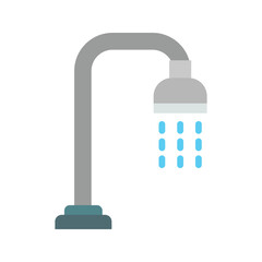 Shower icon vector image. Suitable for mobile apps, web apps and print media.