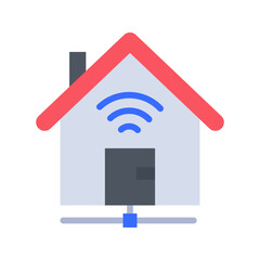 Smart Home icon vector image. Suitable for mobile apps, web apps and print media.