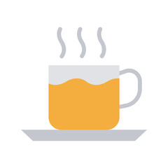 Tea icon vector image. Suitable for mobile apps, web apps and print media.