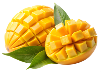 mango fruit isolated on white background PNG