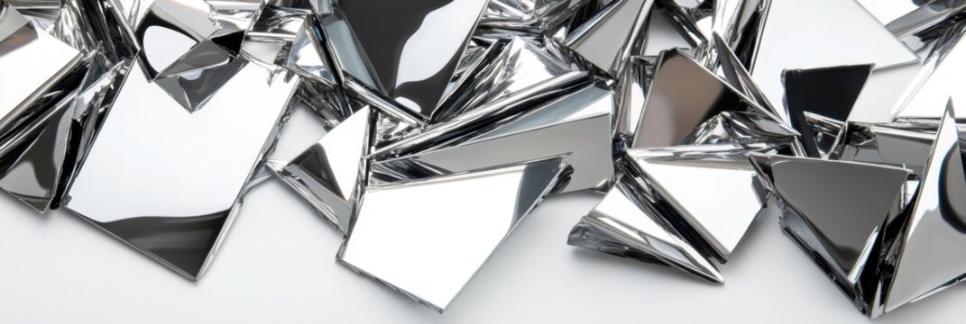 Scattered Metallic Fragments