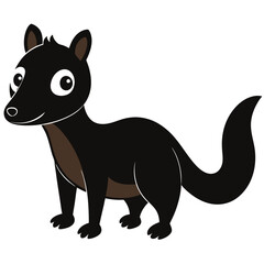 vector illustration of a cartoon